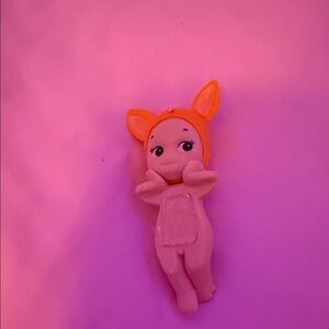 Cute Doll with Orange Ears